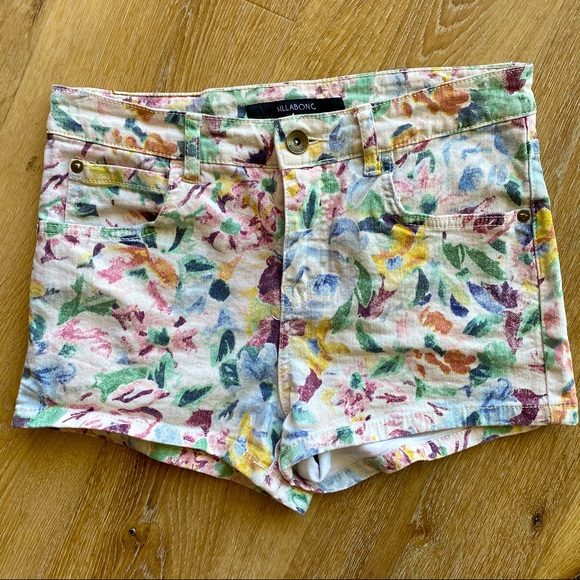 Billabong Pants - Billabong Watercolor Shorts